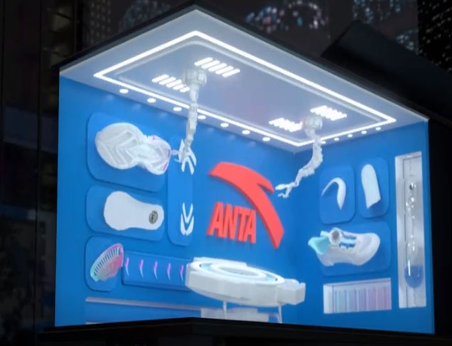 裸眼3d创意广告，高端大屏